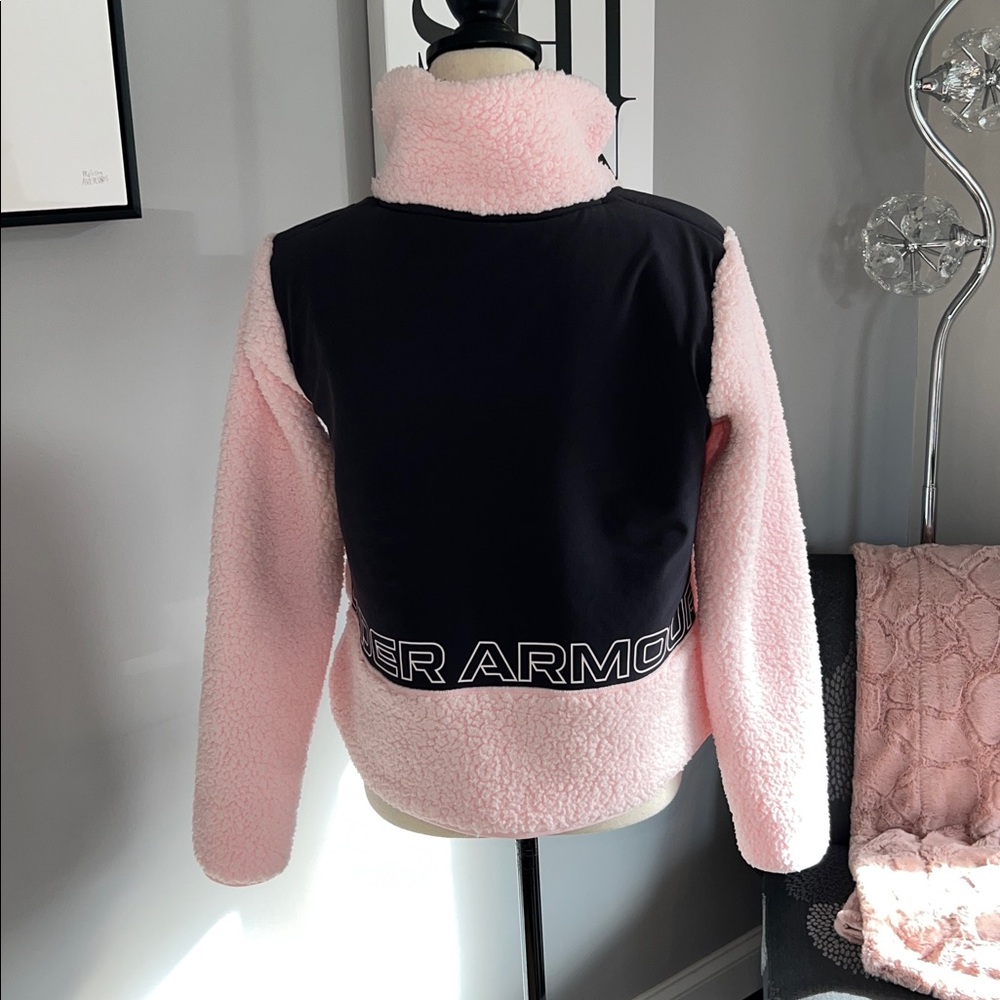 Under Armour Legacy Full Zip Sherpa Swacket - Picture 6 of 10